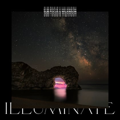 Illuminate (Sub Focus & Wilkinson) album by Sub Focus & Wilkinson - Drum and Bass Cover Art