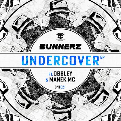 Undercover EP album by Bunnerz & Obbley - Drum and Bass Cover Art