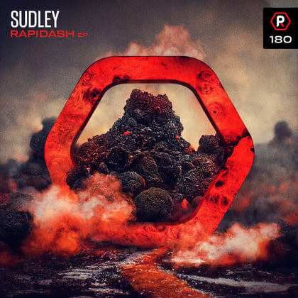 Rapidash EP album by Sudley - Drum and Bass Cover Art