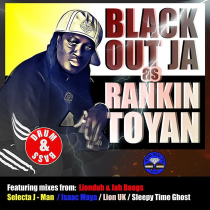 Tribute To Rankin Toyan album by Lowriderz & Blackout JA - Drum and Bass Cover Art