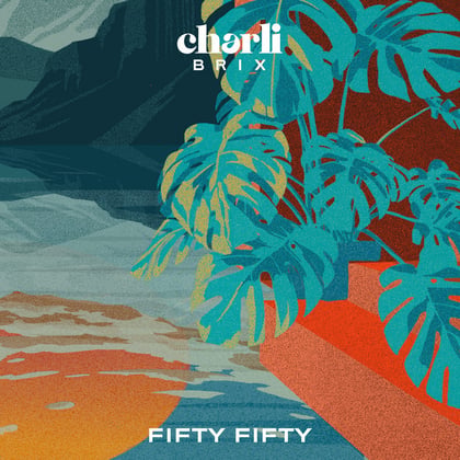 Fifty Fifty album by Charli Brix - Drum and Bass Cover Art