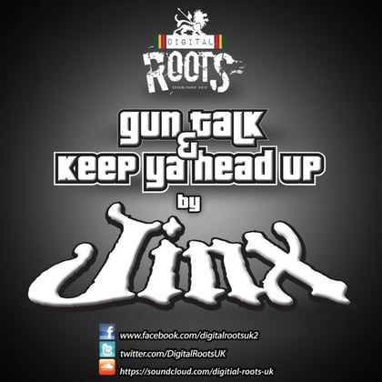 Guntalk / Keep Ya Head Up album by K Jah & Jinx - Drum and Bass Cover Art
