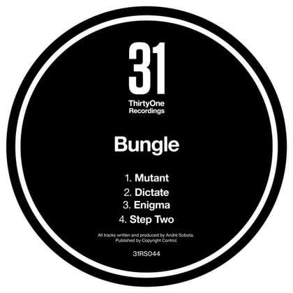 Mutant EP album by Bungle - Drum and Bass Cover Art