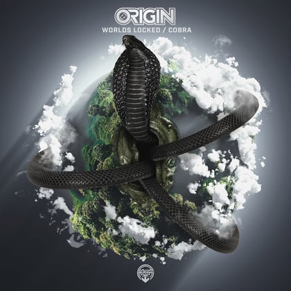 Worlds Locked / Cobra album by Origin - Drum and Bass Cover Art
