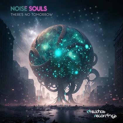 There's No Tomorrow album by Noise Souls - Drum and Bass Cover Art