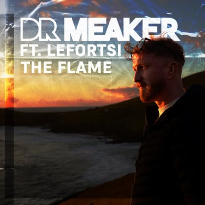 The Flame album by Dr Meaker & Lefortsi - Drum and Bass Cover Art