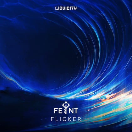 Flicker album by Feint - Drum and Bass Cover Art