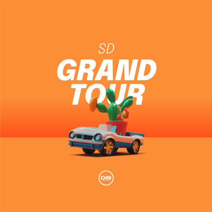Grand Tour album by SD - Drum and Bass Cover Art