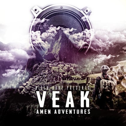 Amen Adventures album by Veak - Drum and Bass Cover Art