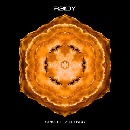 Spindle / Uh Nuh album by R3IDY - Drum and Bass Cover Art
