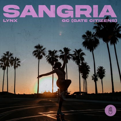 Sangria album by Lynx - Drum and Bass Cover Art