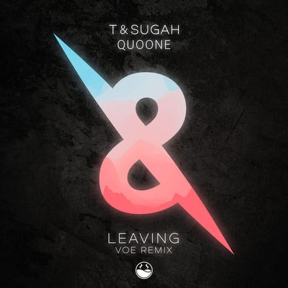 Leaving (V O E Remix) album by V O E, T & Sugah & Quoone - Drum and Bass Cover Art