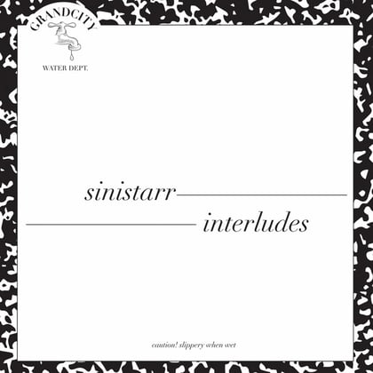 Interludes album by Sinistarr - Drum and Bass Cover Art