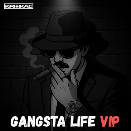 Gangsta Life - VIP album by KRITIKAL - Drum and Bass Cover Art