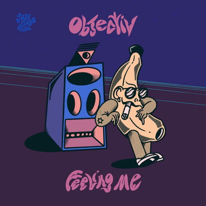 Feeling Me album by Objectiv - Drum and Bass Cover Art