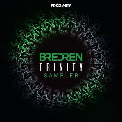 Trinity Sampler album by Bredren, Transparent & M-Zine and Scepticz - Drum and Bass Cover Art
