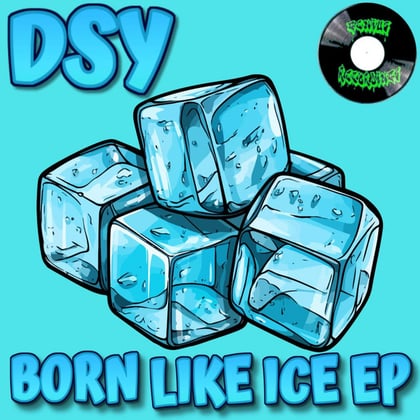 Born like ice EP album by Dsy - Drum and Bass Cover Art