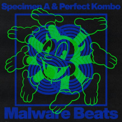 Malware Beats album by Specimen A & Perfect Kombo - Drum and Bass Cover Art