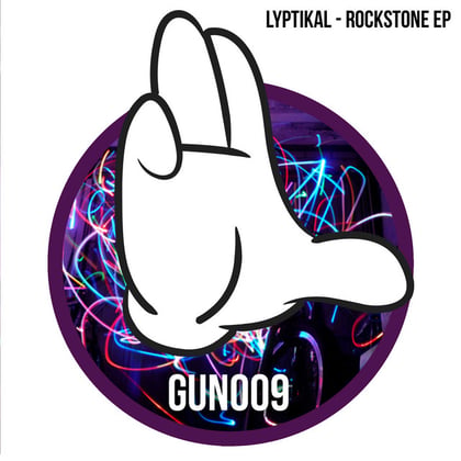 Rockstone album by Lyptikal - Drum and Bass Cover Art