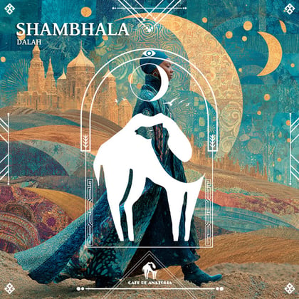Shambhala album by Tengu, DALAH & Cafe De Anatolia - Drum and Bass Cover Art