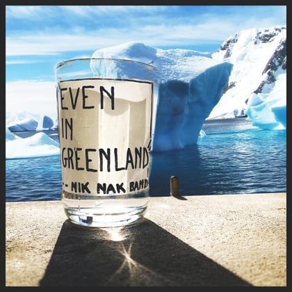 Even in Greenland album by Nik Nak - Drum and Bass Cover Art
