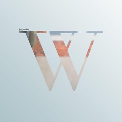 Snowfall album by Winslow - Drum and Bass Cover Art