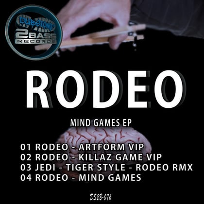 Mind Games album by Rodeo - Drum and Bass Cover Art