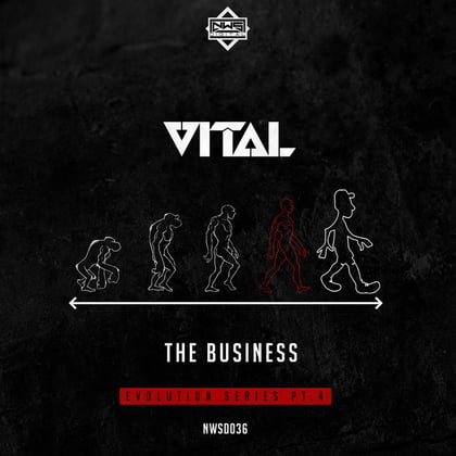 The Business album by Vital - Drum and Bass Cover Art