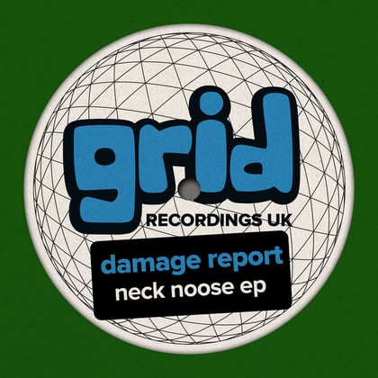 Neck Noose EP album by Damage Report - Drum and Bass Cover Art