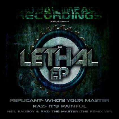 The Lethal album by Neil Badboy - Drum and Bass Cover Art
