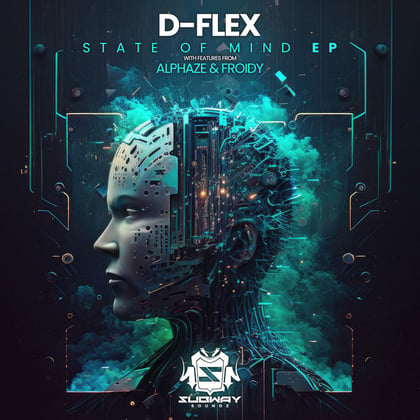 State Of Mind EP album by D-Flex - Drum and Bass Cover Art