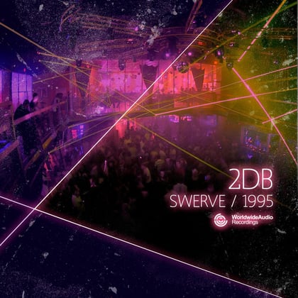 Swerve / 1995 album by 2DB - Drum and Bass Cover Art