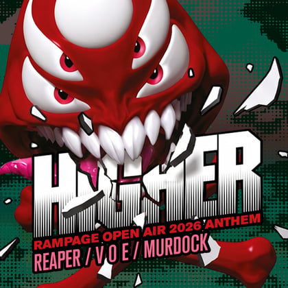 Higher (Rampage Open Air 2026 Anthem) album by V O E, Murdock & REAPER - Drum and Bass Cover Art