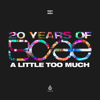 A Little Too Much album by Koven & BCee - Drum and Bass Cover Art