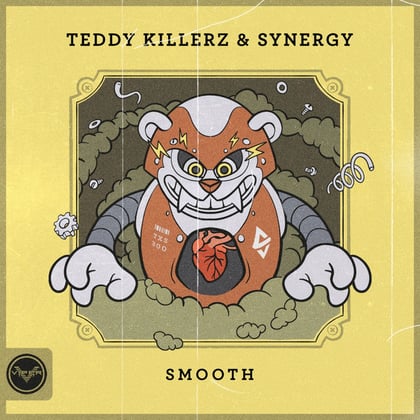 Smooth album by A.M.C, Teddy Killerz & Synergy - Drum and Bass Cover Art