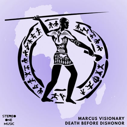 Death Before Dishonor album by Marcus Visionary - Drum and Bass Cover Art