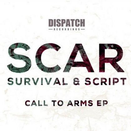 Call To Arms EP album by Scar - Drum and Bass Cover Art