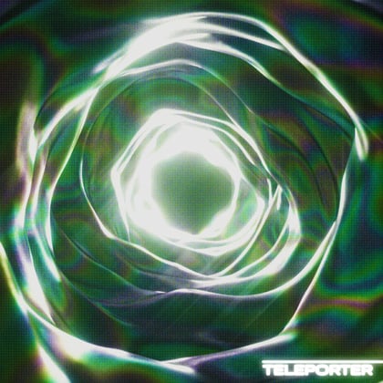 Teleporter album by Lewis James - Drum and Bass Cover Art