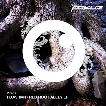Red Root Alley EP album by Flowrian - Drum and Bass Cover Art