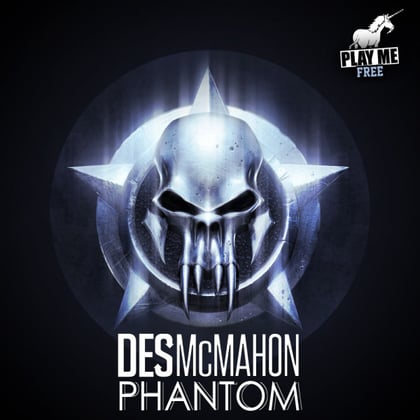 Phantom album by Des McMahon - Drum and Bass Cover Art