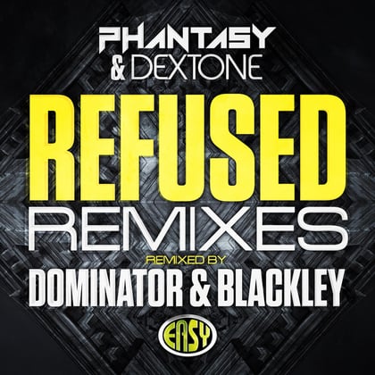 Refused (Remixes) album by DJ Phantasy - Drum and Bass Cover Art