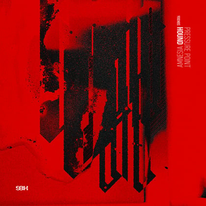 Pressure Point / Amnesia album by Hound - Drum and Bass Cover Art
