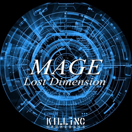 Lost Dimension album by Mage - Drum and Bass Cover Art