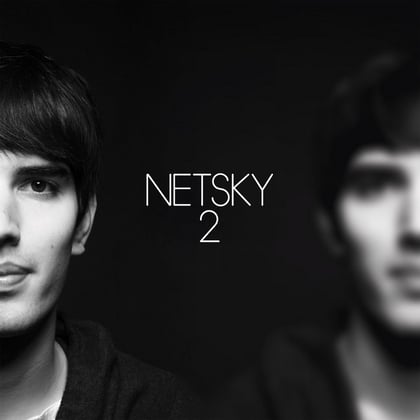 2 album by Netsky - Drum and Bass Cover Art