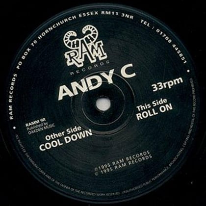 Cool Down / Roll On album by Andy C - Drum and Bass Cover Art
