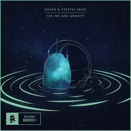 You Me And Gravity album by Hybrid Minds, Koven & Crystal Skies - Drum and Bass Cover Art