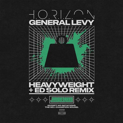 Heavyweight album by General Levy, Ed Solo & Horizon - Drum and Bass Cover Art