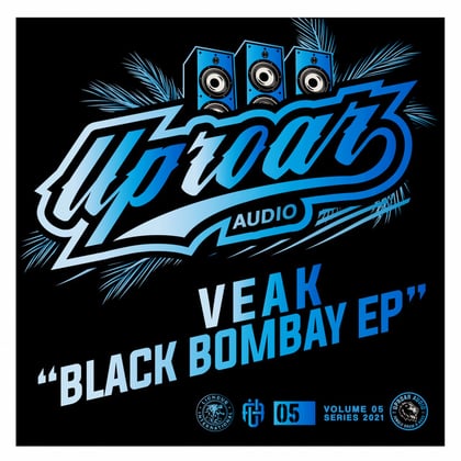 Black Bombay EP album by Salaryman & Veak - Drum and Bass Cover Art