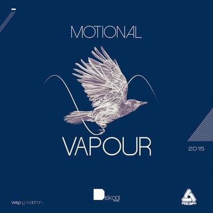 Vapour EP album by Motional - Drum and Bass Cover Art