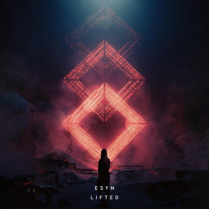 Lifted album by Esym - Drum and Bass Cover Art